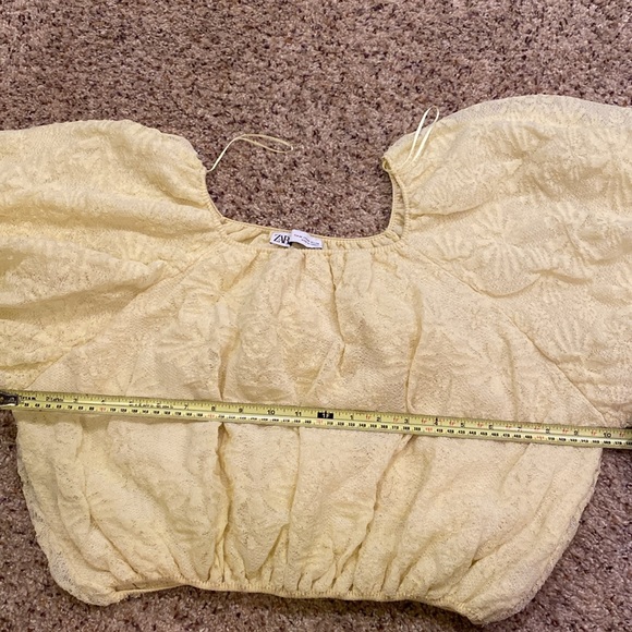 Yellow Zara top for sale - Picture 5 of 6